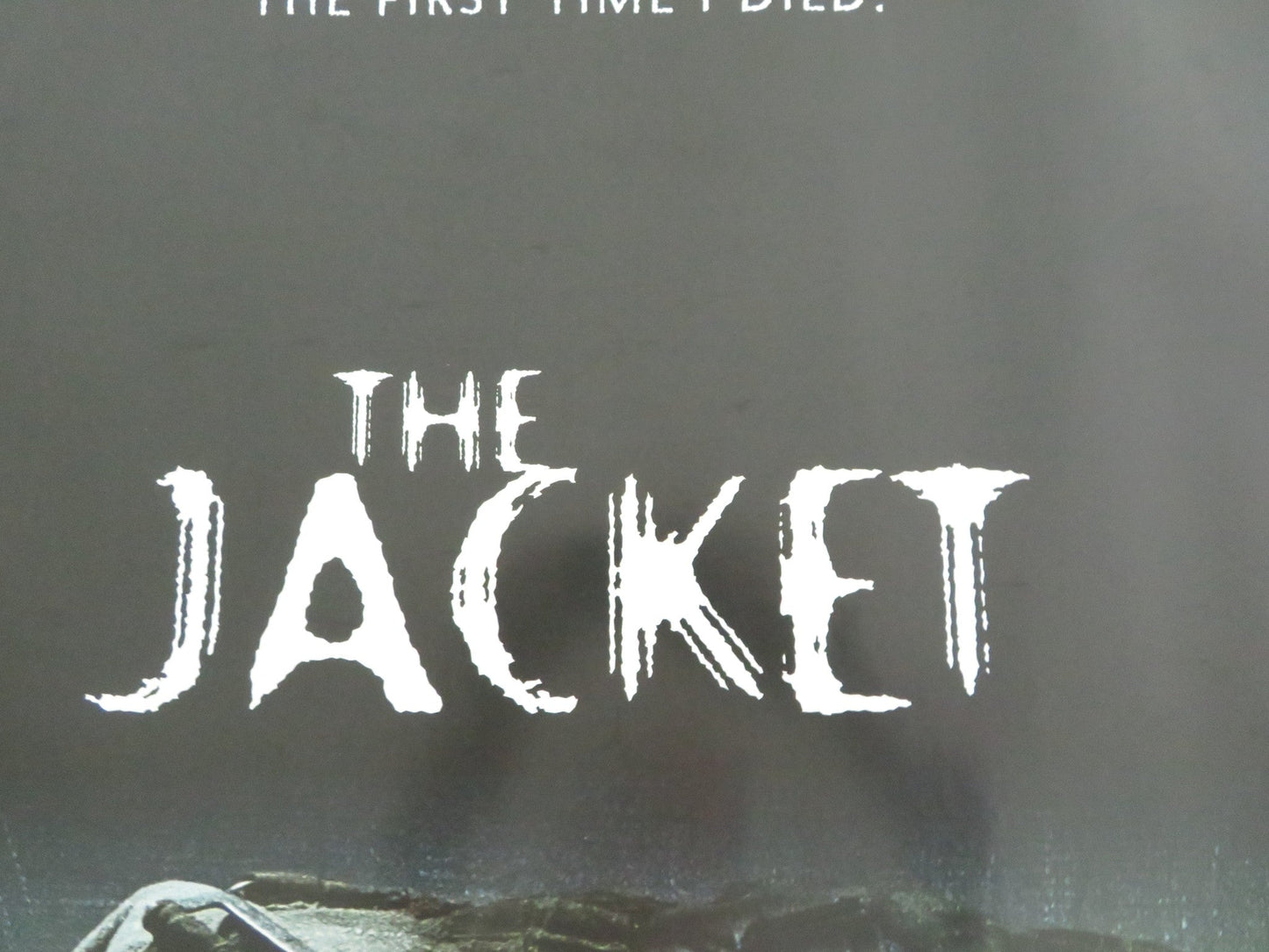 THE JACKET UK QUAD ROLLED POSTER ADRIEN BRODY KEIRA KNIGHTLEY 2005 Movie posters