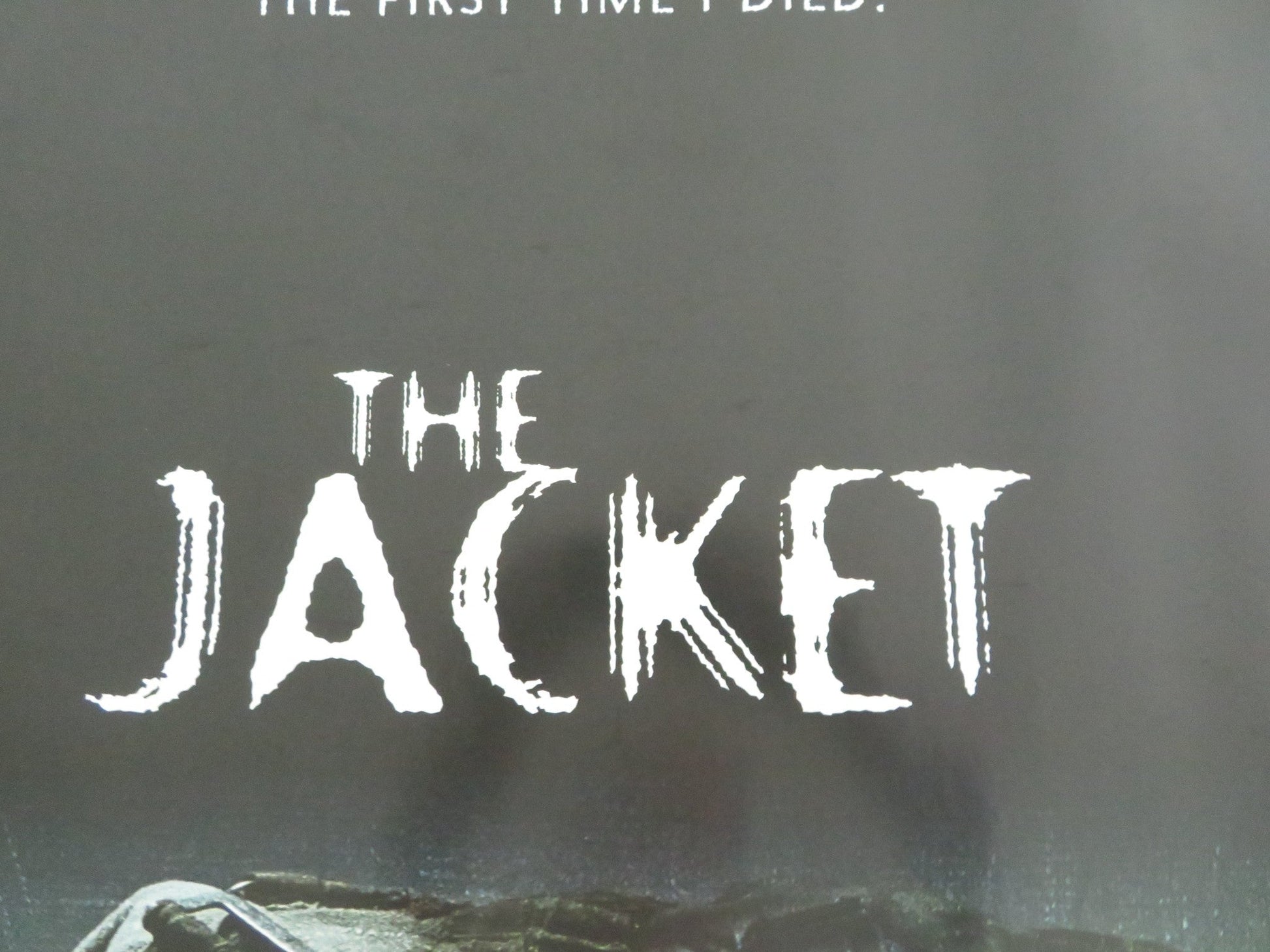 THE JACKET UK QUAD ROLLED POSTER ADRIEN BRODY KEIRA KNIGHTLEY 2005 Movie posters