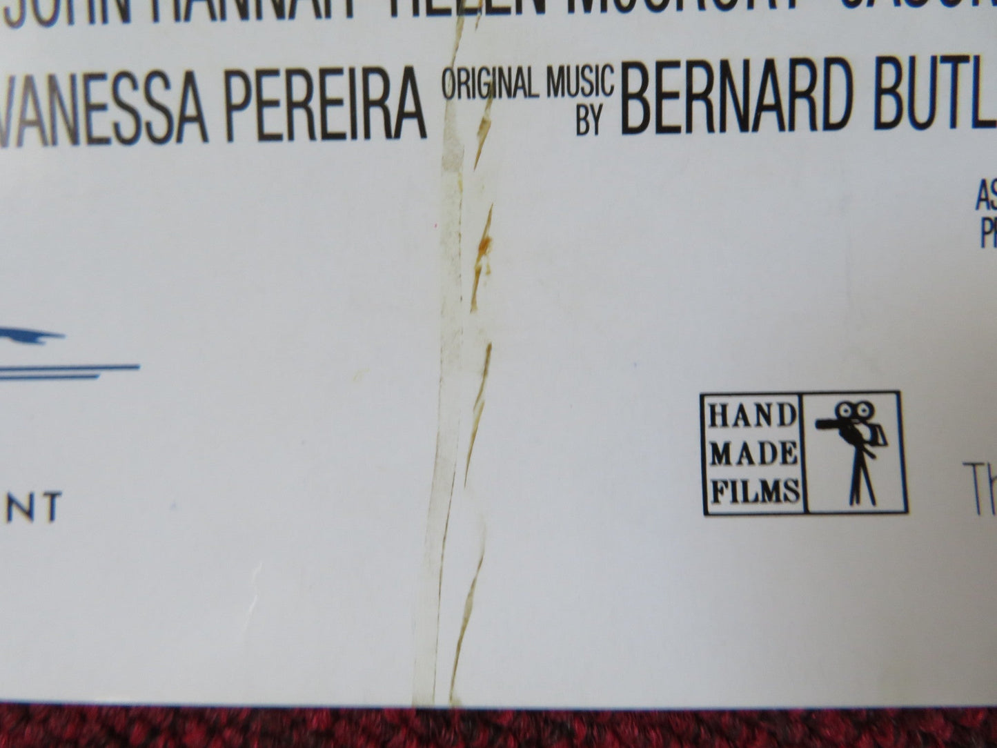 THE JAMES GANG VHS VIDEO POSTER ROLLED JOHN HANNAH HELEN MCCRORY 1997 Rendezvous Cinema Movie posters