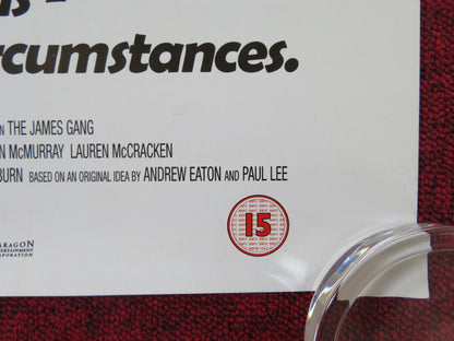 THE JAMES GANG VHS VIDEO POSTER ROLLED JOHN HANNAH HELEN MCCRORY 1997 Rendezvous Cinema Movie posters