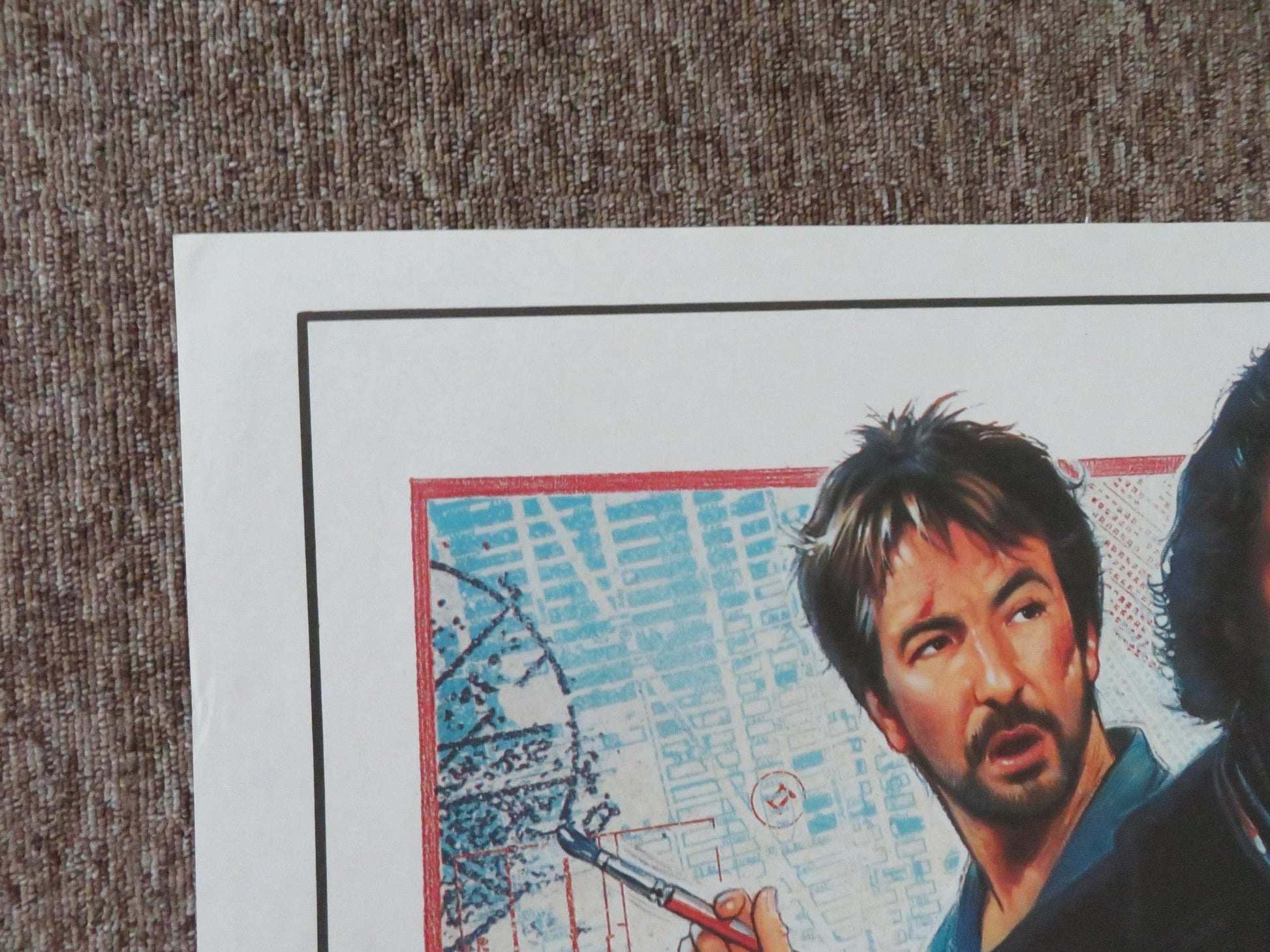 THE JANUARY MAN ITALIAN 2 FOGLIO POSTER KEVIN KLINE ALAN RICKMAN 1989 Rendezvous Cinema Movie posters