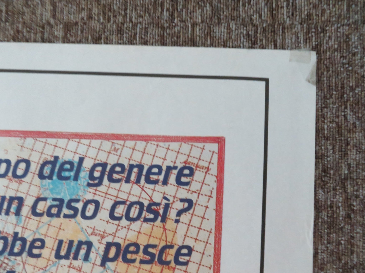 THE JANUARY MAN ITALIAN 2 FOGLIO POSTER KEVIN KLINE ALAN RICKMAN 1989 Rendezvous Cinema Movie posters