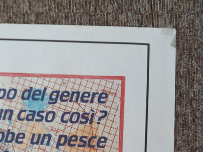 THE JANUARY MAN ITALIAN 2 FOGLIO POSTER KEVIN KLINE ALAN RICKMAN 1989 Rendezvous Cinema Movie posters