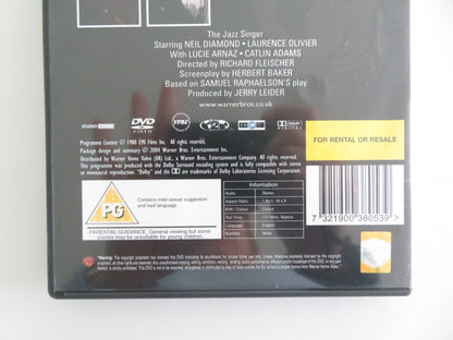 THE JAZZ SINGER (DVD) NEIL DIAMOND LAURENCE OLIVIER 1980 REGION 2 Movie posters