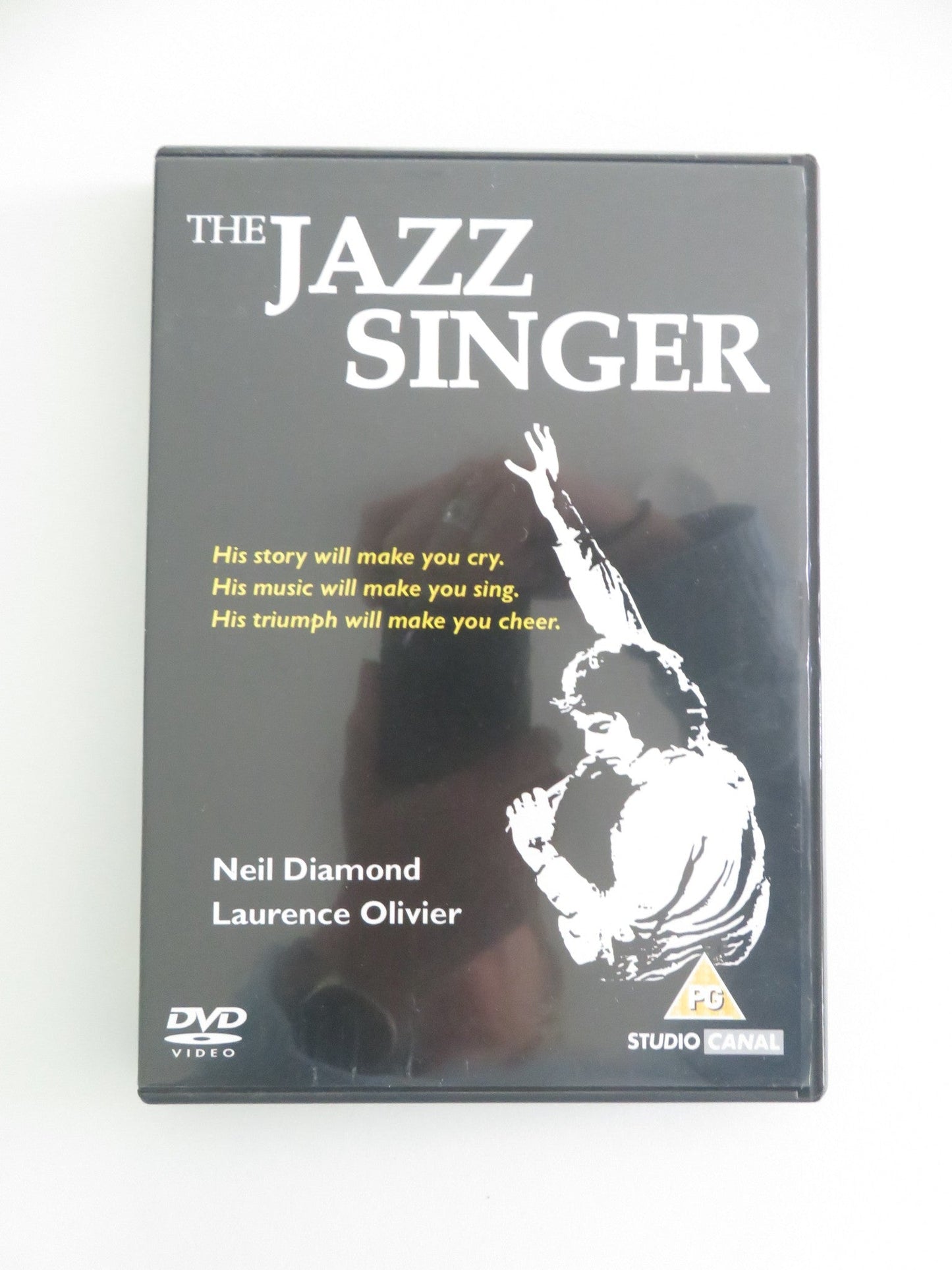 THE JAZZ SINGER (DVD) NEIL DIAMOND LAURENCE OLIVIER 1980 REGION 2 Movie posters