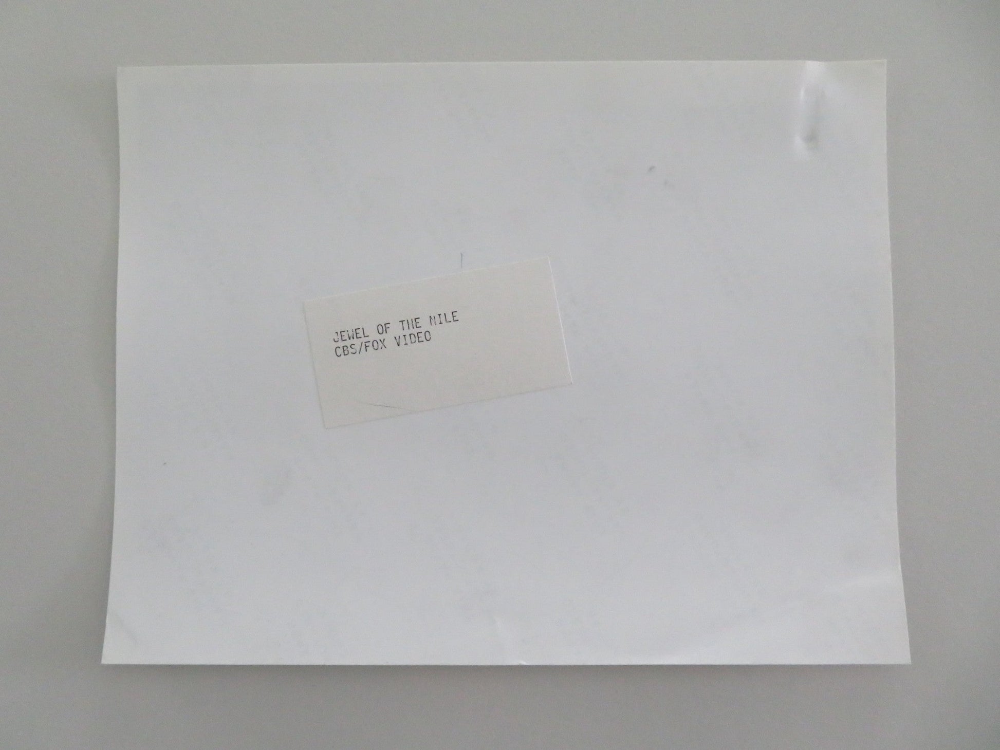 THE JEWEL OF THE NILE - B MOVIE STILL PHOTO DANNY DEVITO 1985 Movie posters