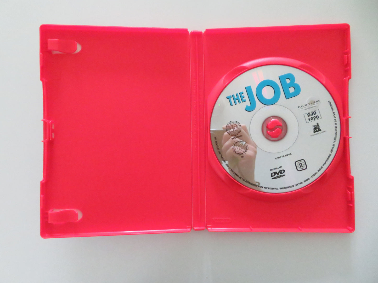 The Job (DVD) Daryl Hannah Brad Renfro 2003 Region 2 Movie posters