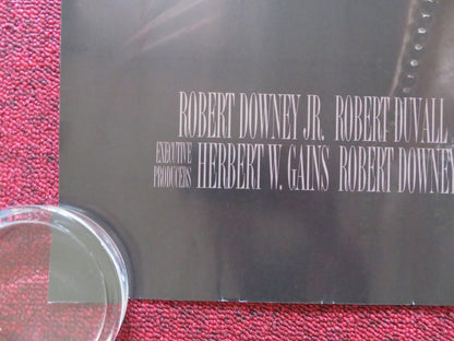 THE JUDGE UK QUAD ROLLED POSTER ROBERT DOWNEY JR. ROBERT DUVALL 2014 Rendezvous Cinema Movie posters