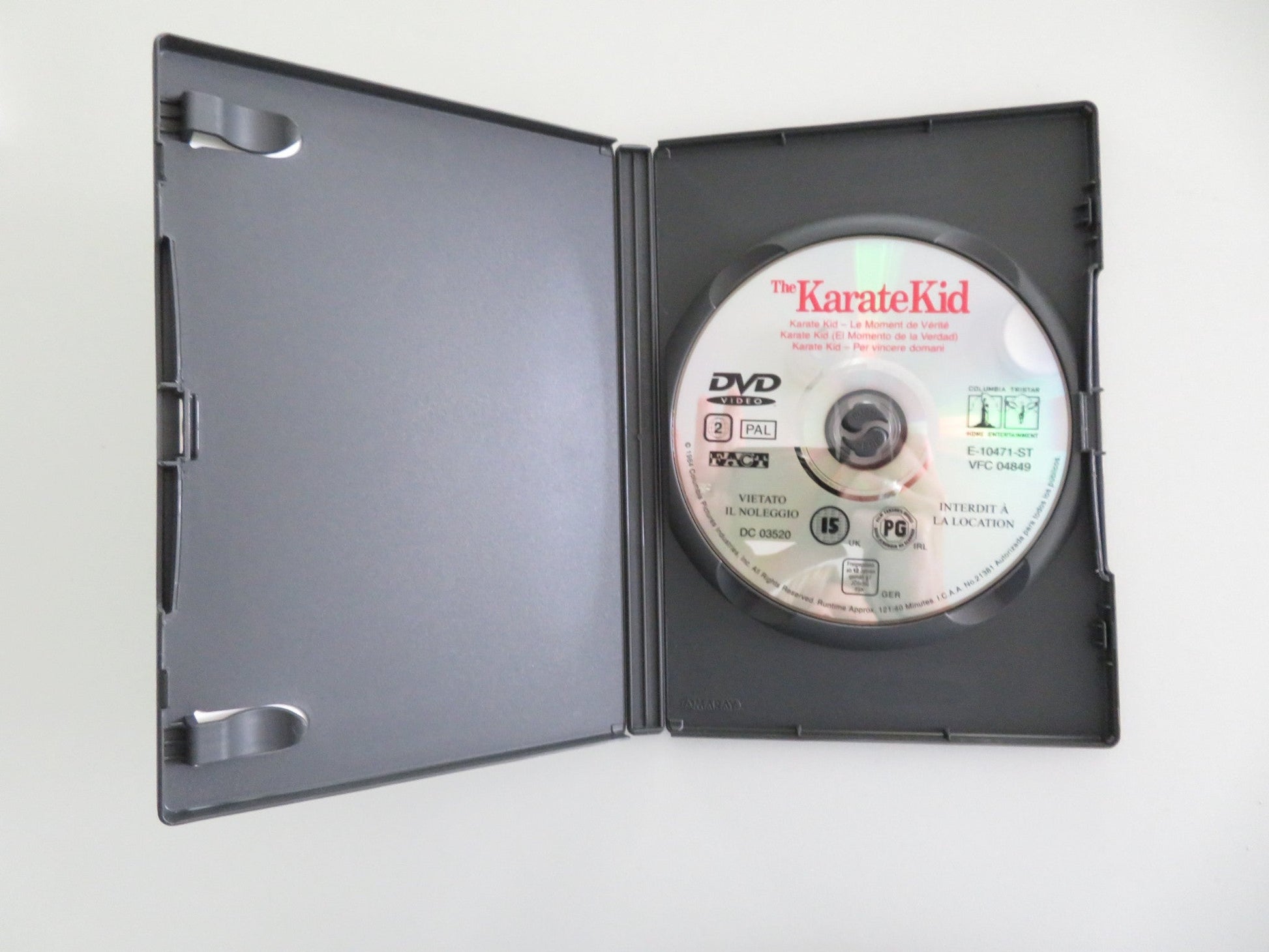 THE KARATE KID (DVD) RALPH MACCHIO ELISABETH SHUE 1984 REGION 2 Movie posters
