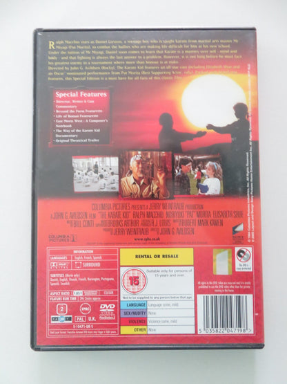 The Karate Kid - Special Edition (DVD) Ralph Macchio Pat Morita 1984 Region 2 Movie posters