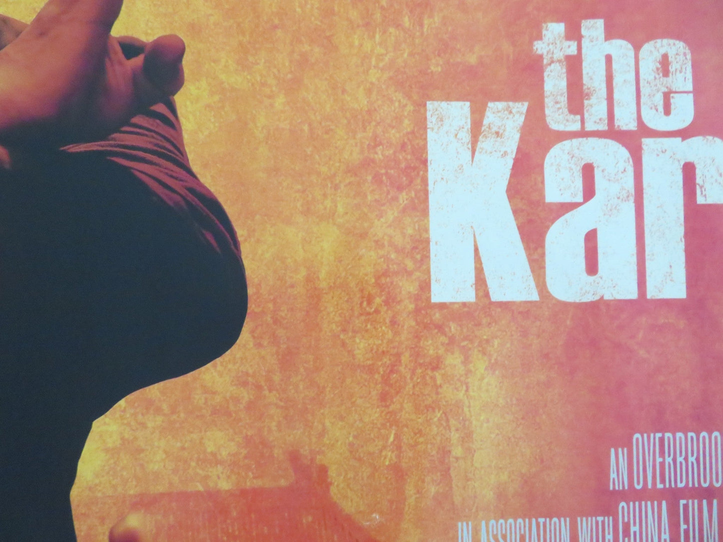 THE KARATE KID UK QUAD ROLLED POSTER JADEN SMITH JACKIE CHAN 2010 - Rendezvous Cinema
