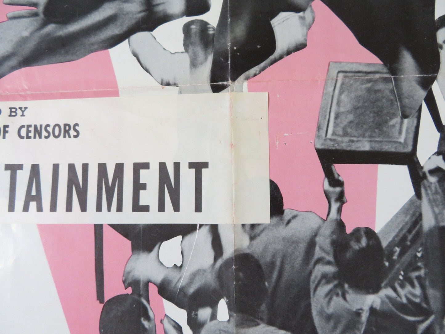 THE KARATE KILLER FOLDED US ONE SHEET POSTER JASON PIAO PAI CHUN - KU LU 1973 Rendezvous Cinema Movie posters