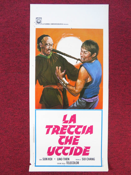 THE KARATE KILLER ITALIAN LOCANDINA POSTER SUN KOI LIAO THEN 1973 Rendezvous Cinema Movie posters