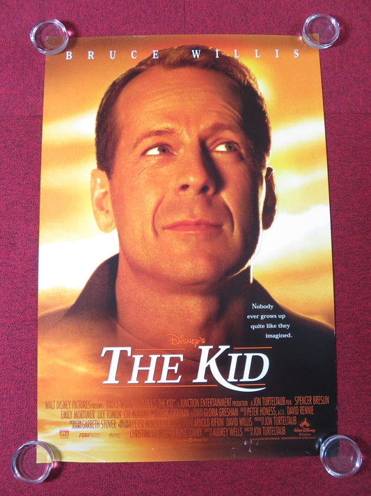 THE KID - B US ONE SHEET ROLLED POSTER DISNEY BRUCE WILLIS EMILY MORTIMER 2000 Rendezvous Cinema Movie posters