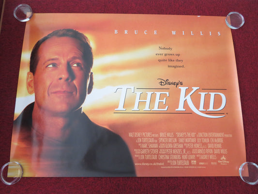 The Kid UK Quad Rolled Poster Disney Bruce Willis Emily Mortimer 2000 Movie posters