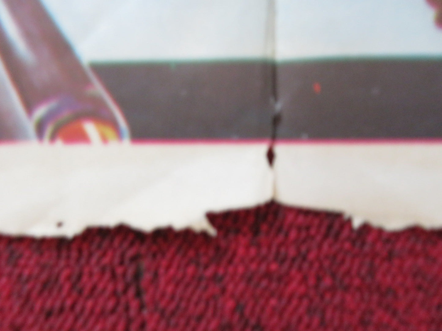 THE KILLER VS NINJAS POSTER FOLDED ACE VERGEL CHARITO SOLIS 1989 Rendezvous Cinema Movie posters