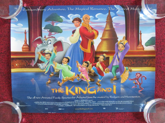 THE KING AND I UK MINI QUAD POSTER MIRANDA RICHARDSON MARTIN VIDNOVIC 1999 Rendezvous Cinema Movie posters