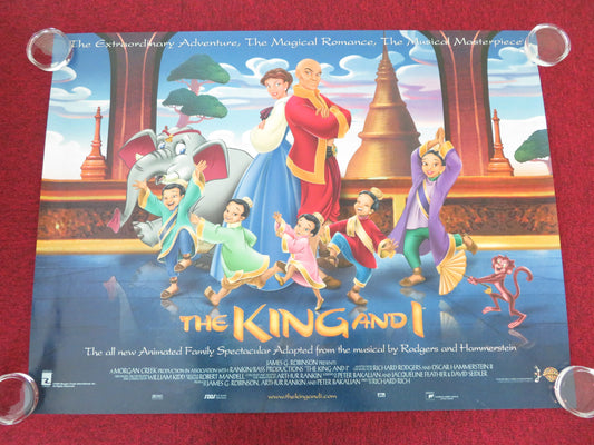 The King and I UK Quad Rolled Poster Miranda Richardson 1999 Movie posters