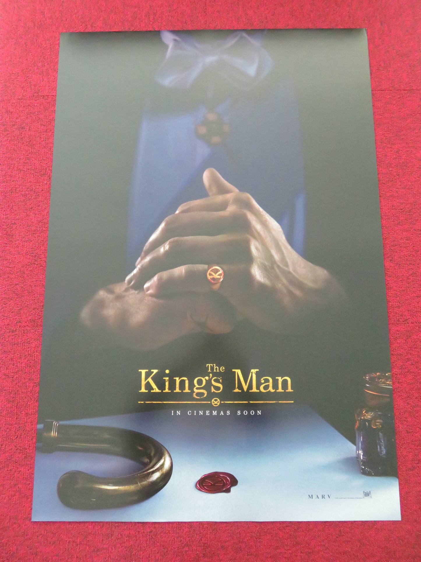 The King's Man US One Sheet Rolled Poster Ralph Fiennes Charles Dance 2019 Movie posters