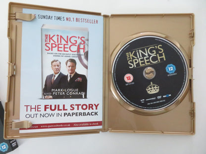 The King's Speech - B (DVD) Colin Firth Geoffrey Rush 2010 Region 2 Movie posters