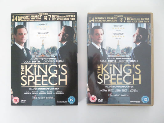 The King's Speech - B (DVD) Colin Firth Geoffrey Rush 2010 Region 2 Movie posters