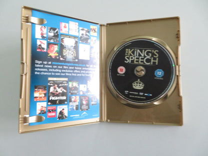 THE KING'S SPEECH (DVD) COLIN FIRTH GEOFFREY RUSH 2010 REGION 2 Rendezvous Cinema Movie posters
