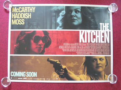 THE KITCHEN UK QUAD ROLLED POSTER MELISSA MCCARTHY ELISABETH MOSS 2019 Rendezvous Cinema Movie posters