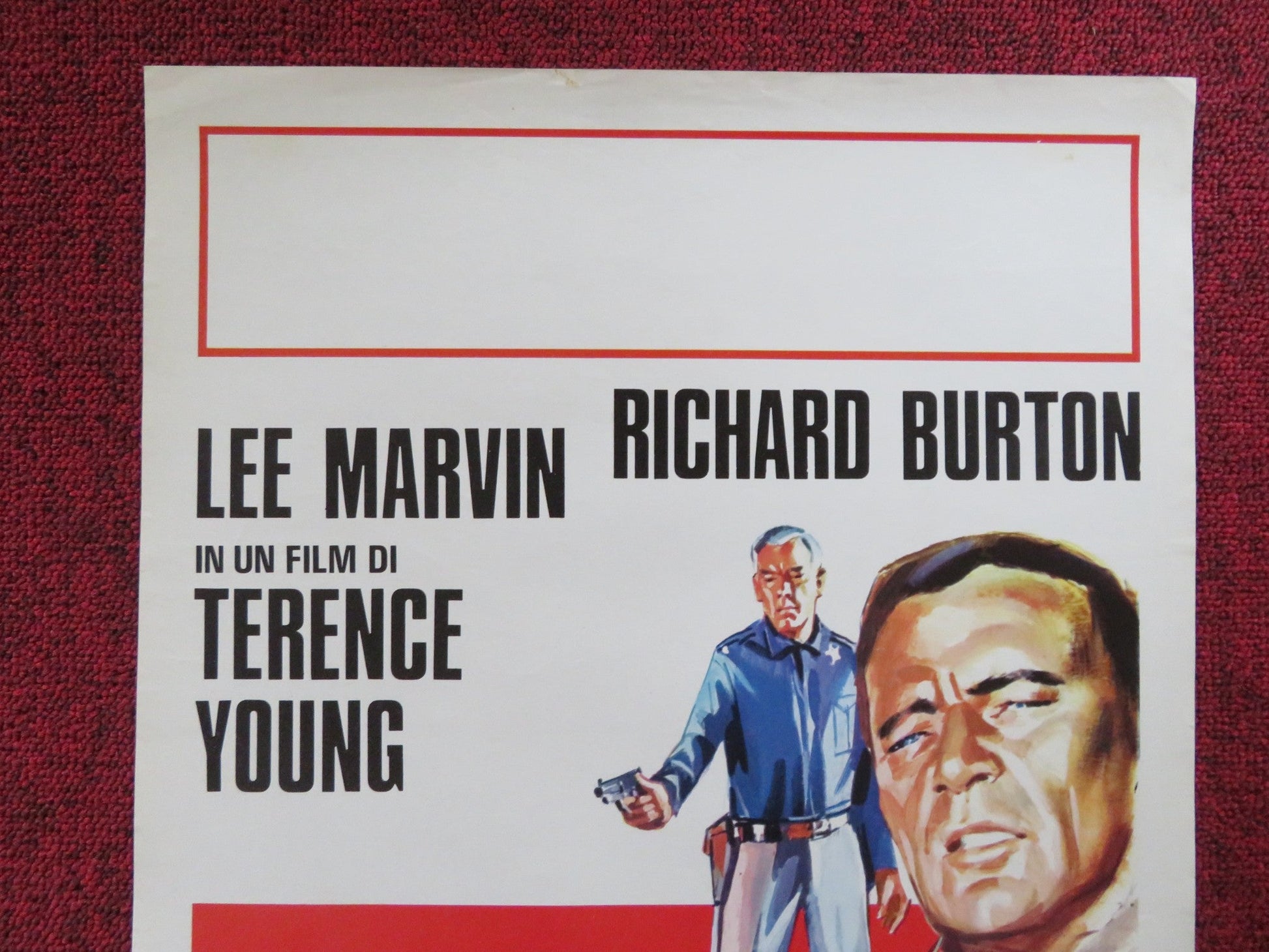 THE KLANSMAN ITALIAN LOCANDINA POSTER LEE MARVIN RICHARD BURTON 1974 Rendezvous Cinema Movie posters