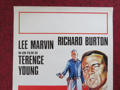 THE KLANSMAN ITALIAN LOCANDINA POSTER LEE MARVIN RICHARD BURTON 1974 Rendezvous Cinema Movie posters