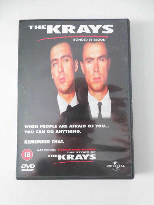 The Krays (DVD) Gary Kemp Martin Kemp Billie Whitelaw 1990 Region 2 Movie posters