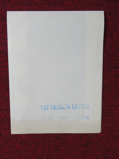 THE KREMLIN LETTER FOLDED US ONE SHEET POSTER BIBI ANDERSSON RICHARD BOONE 1970 Rendezvous Cinema Movie posters