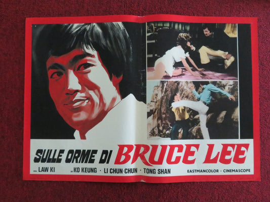 THE KUNG FU STARS ITALIAN FOTOBUSTA POSTER WILSON TONG BETTY TING PEI 1978 Rendezvous Cinema Movie posters