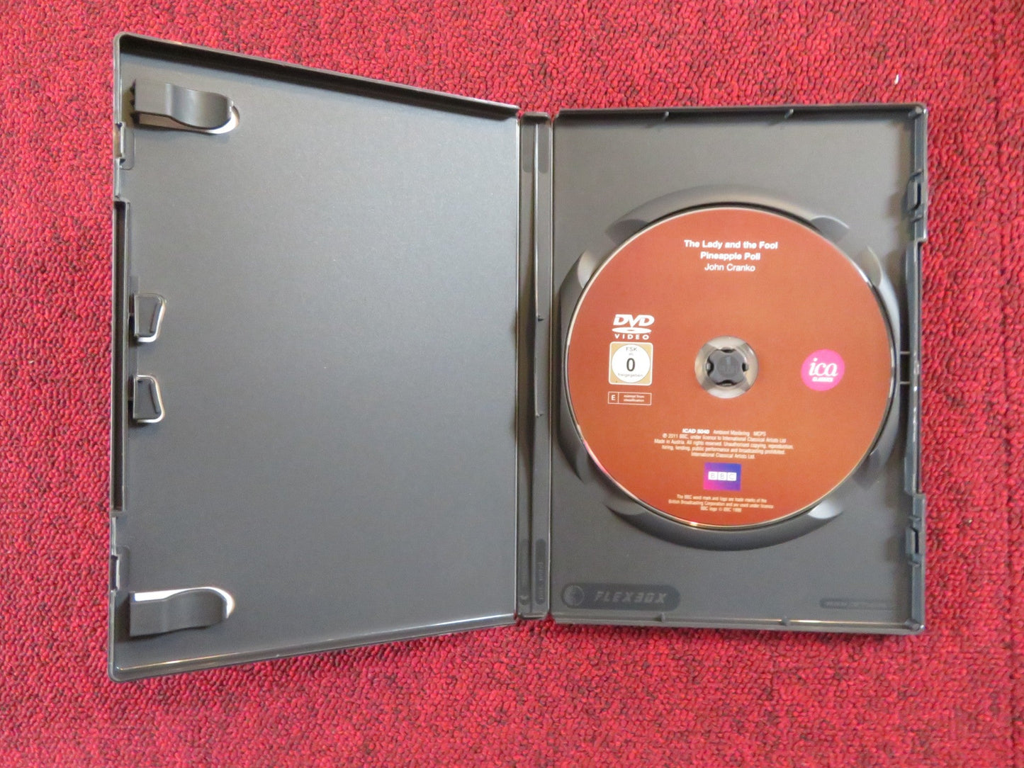 THE LADY AND THE FOOL (DVD) BBC JOHN CRANKO SVETLANA BERIOSOVA 1959 REGION 0 Rendezvous Cinema Movie posters