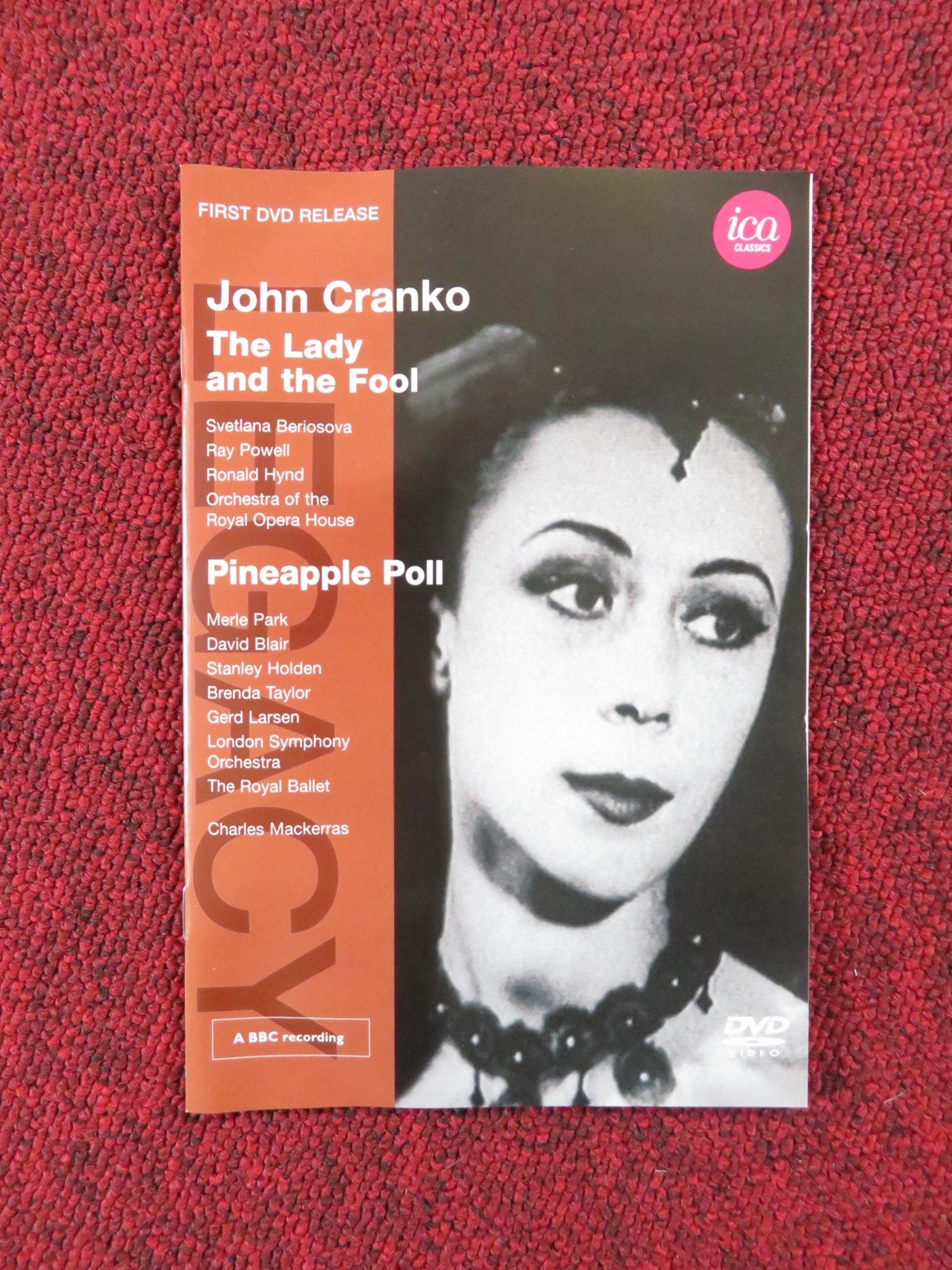 THE LADY AND THE FOOL (DVD) BBC JOHN CRANKO SVETLANA BERIOSOVA 1959 REGION 0 Rendezvous Cinema Movie posters