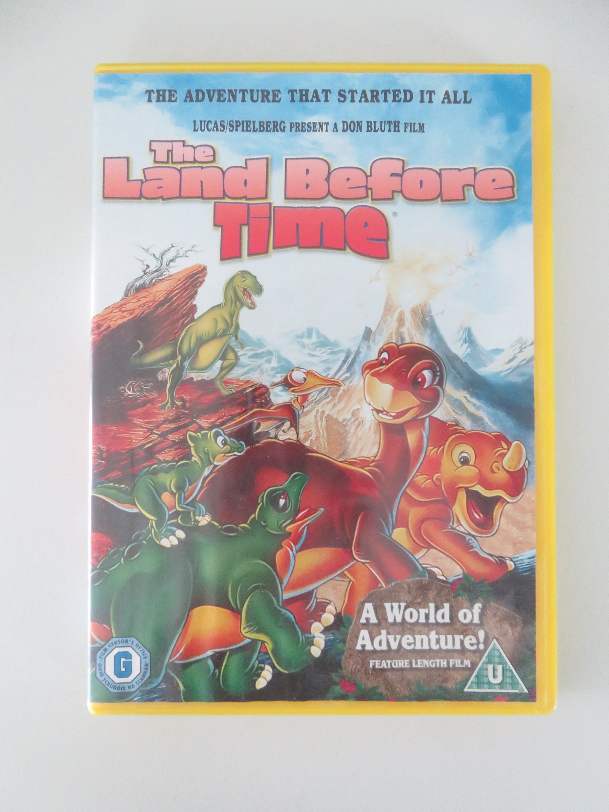 The Land Before Time (DVD) Pat Hingle Helen Shaver 1988 Region 2,4 Movie posters