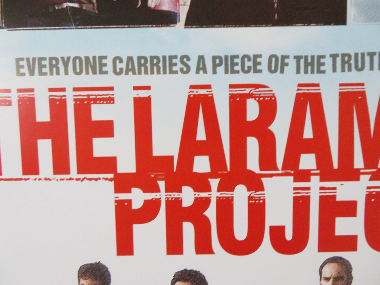 THE LARAMIE PROJECT VHS VIDEO POSTER STEVE BUSCEMI CHRISTINA RICCI 2002 Rendezvous Cinema Movie posters