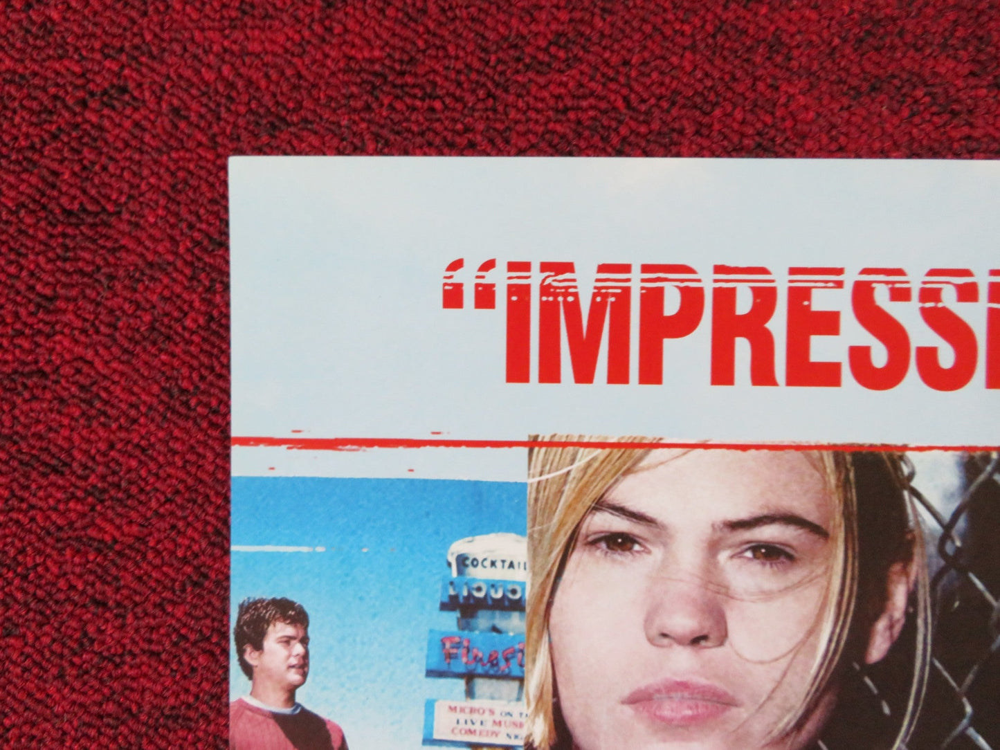 THE LARAMIE PROJECT VHS VIDEO POSTER STEVE BUSCEMI CHRISTINA RICCI 2002 Rendezvous Cinema Movie posters