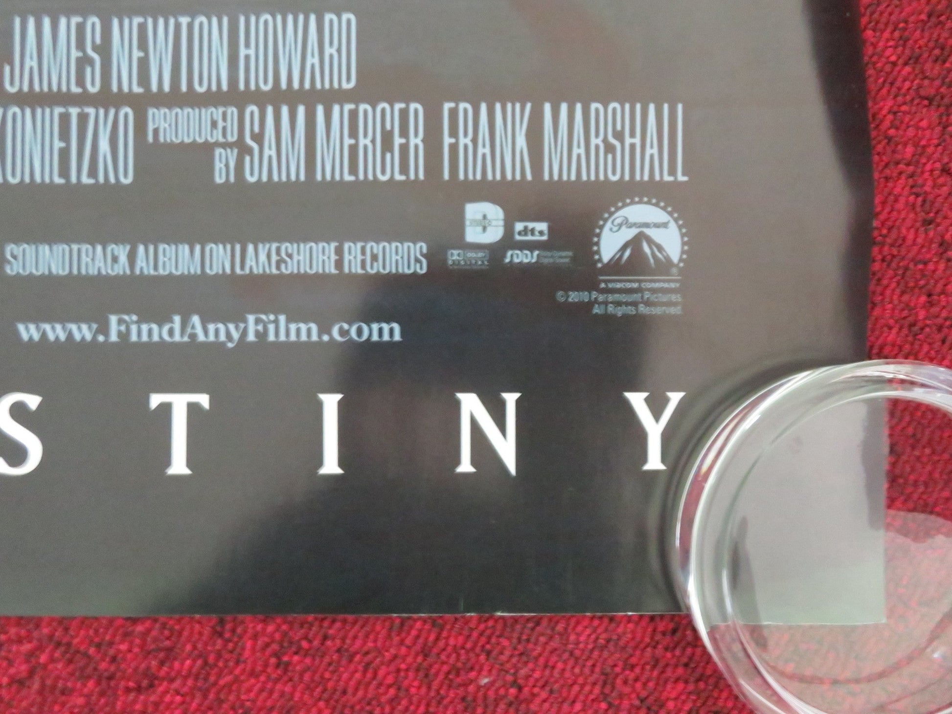 THE LAST AIRBENDER - B UK QUAD ROLLED POSTER NOAH RINGER DEV PATEL 2010 Movie posters