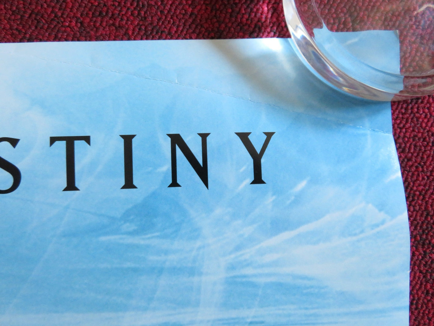 THE LAST AIRBENDER - D US ONE SHEET ROLLED POSTER NOAH RINGER DEV PATEL 2010 Rendezvous Cinema Movie posters