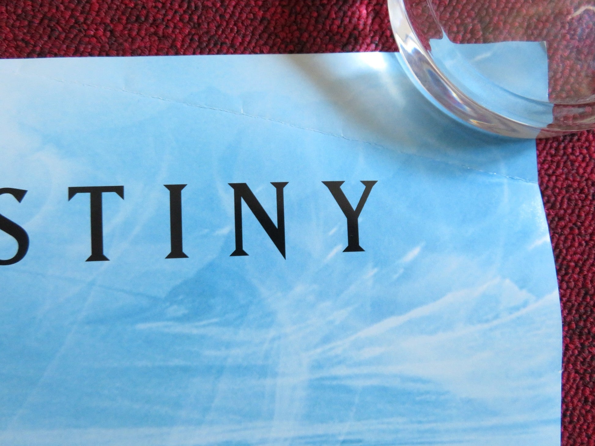 THE LAST AIRBENDER - D US ONE SHEET ROLLED POSTER NOAH RINGER DEV PATEL 2010 Rendezvous Cinema Movie posters