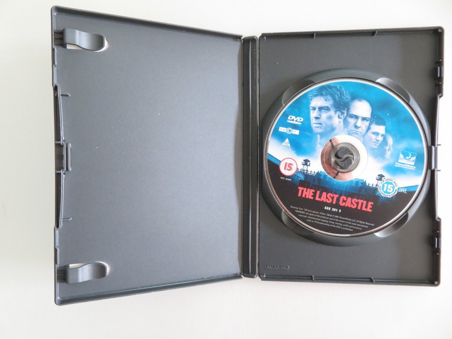 THE LAST CASTLE (DVD) ROBERT REDFORD JAMES GANDOLFINI 2001 REGION 2,4 Movie posters