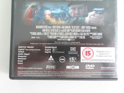 THE LAST CASTLE (DVD) ROBERT REDFORD JAMES GANDOLFINI 2001 REGION 2,4 Movie posters