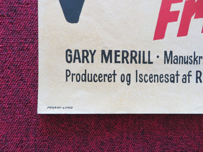 THE LAST CHALLENGE DANISH POSTER ROLLED GLENN FORD ANGIE DICKINSON 1968 Rendezvous Cinema Movie posters