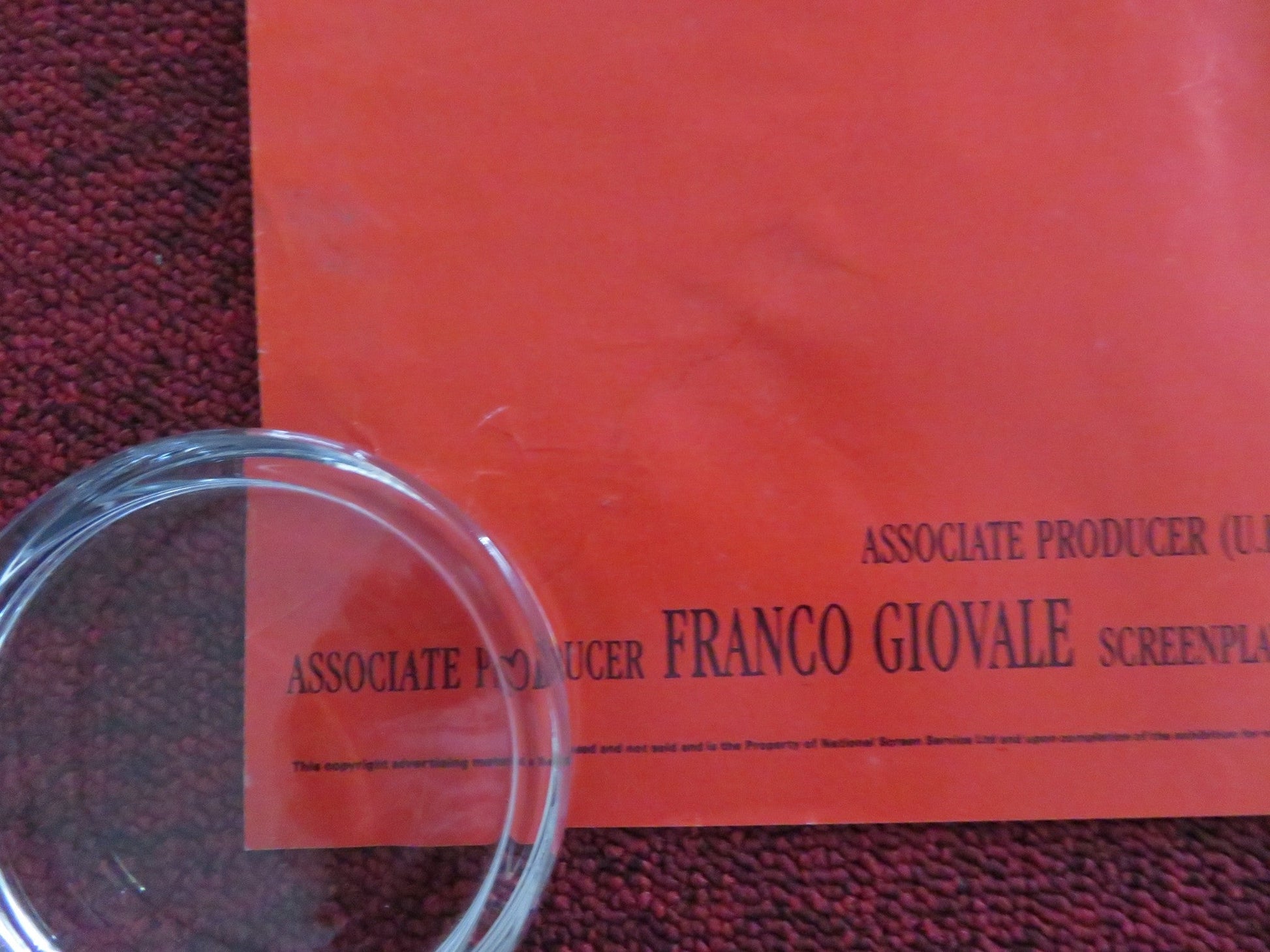 THE LAST EMPEROR UK QUAD ROLLED POSTER JOHN LONE JOAN CHEN 1987 Rendezvous Cinema Movie posters