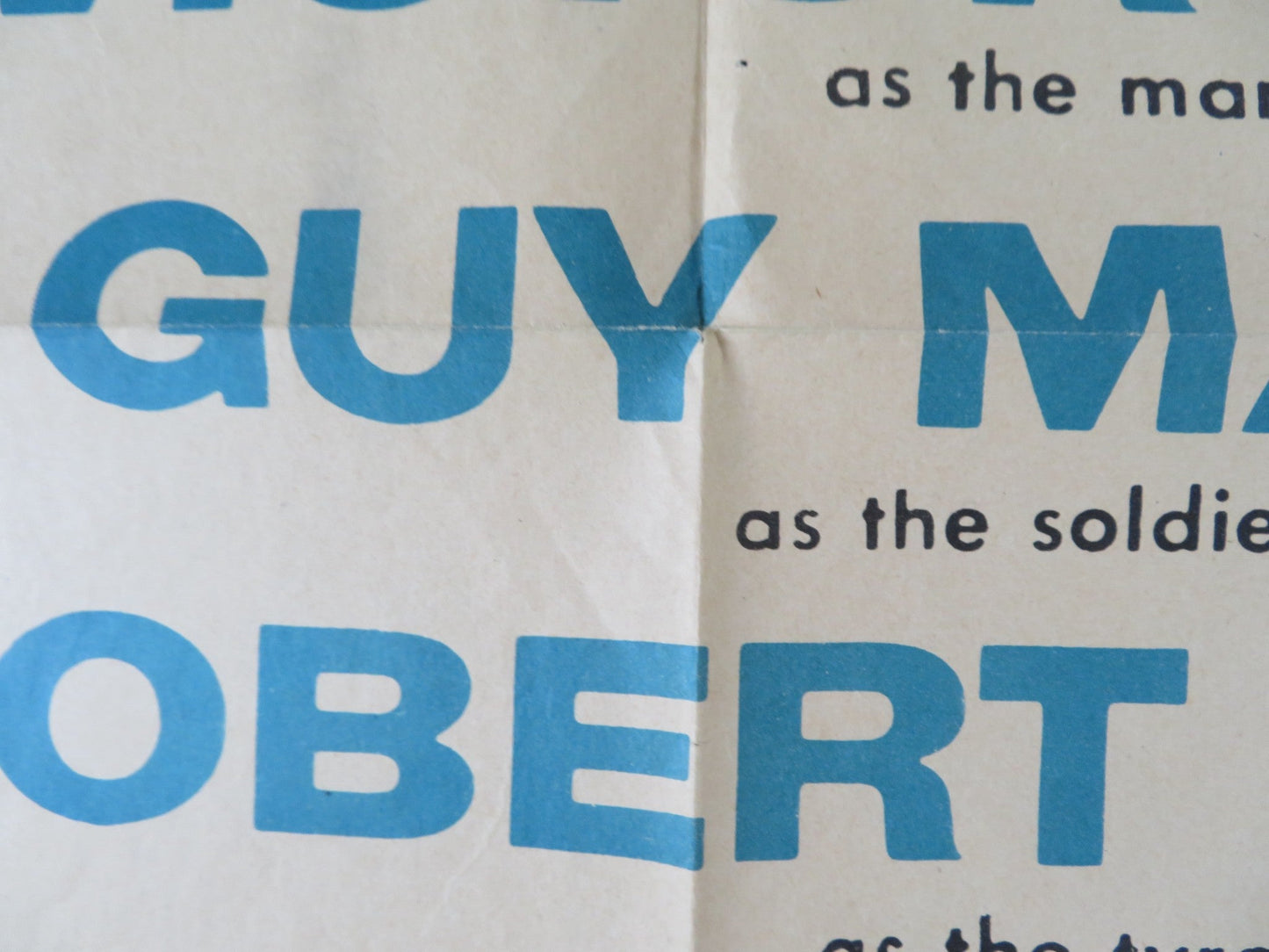 THE LAST FRONTIER FOLDED US ONE SHEET POSTER VICTOR MATURE GUY MADISON 1955 Rendezvous Cinema Movie posters