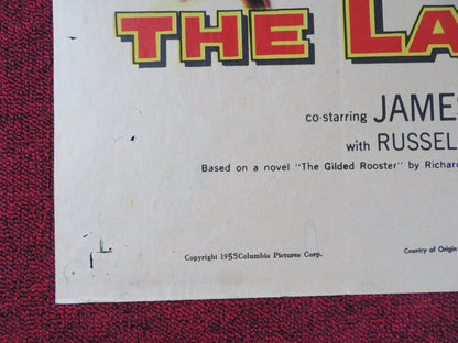 THE LAST FRONTIER FOLDED US ONE SHEET POSTER VICTOR MATURE GUY MADISON 1955 Rendezvous Cinema Movie posters