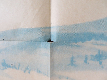 THE LAST FRONTIER FOLDED US ONE SHEET POSTER VICTOR MATURE GUY MADISON 1955 Rendezvous Cinema Movie posters