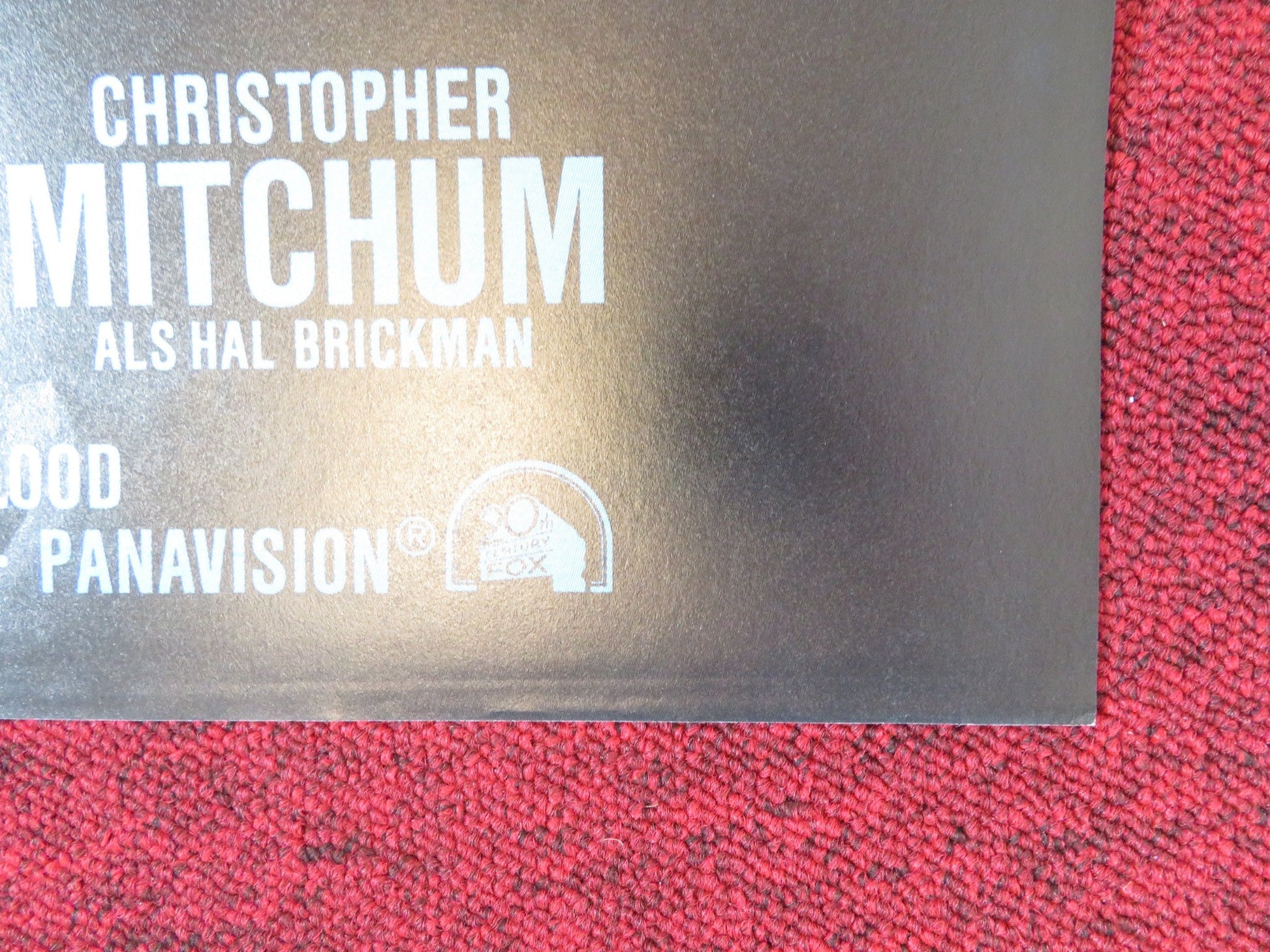 THE LAST HARD MEN GERMAN A1 POSTER FOLDED CHARLTON HESTON JAMES COBURN 1976 Rendezvous Cinema Movie posters