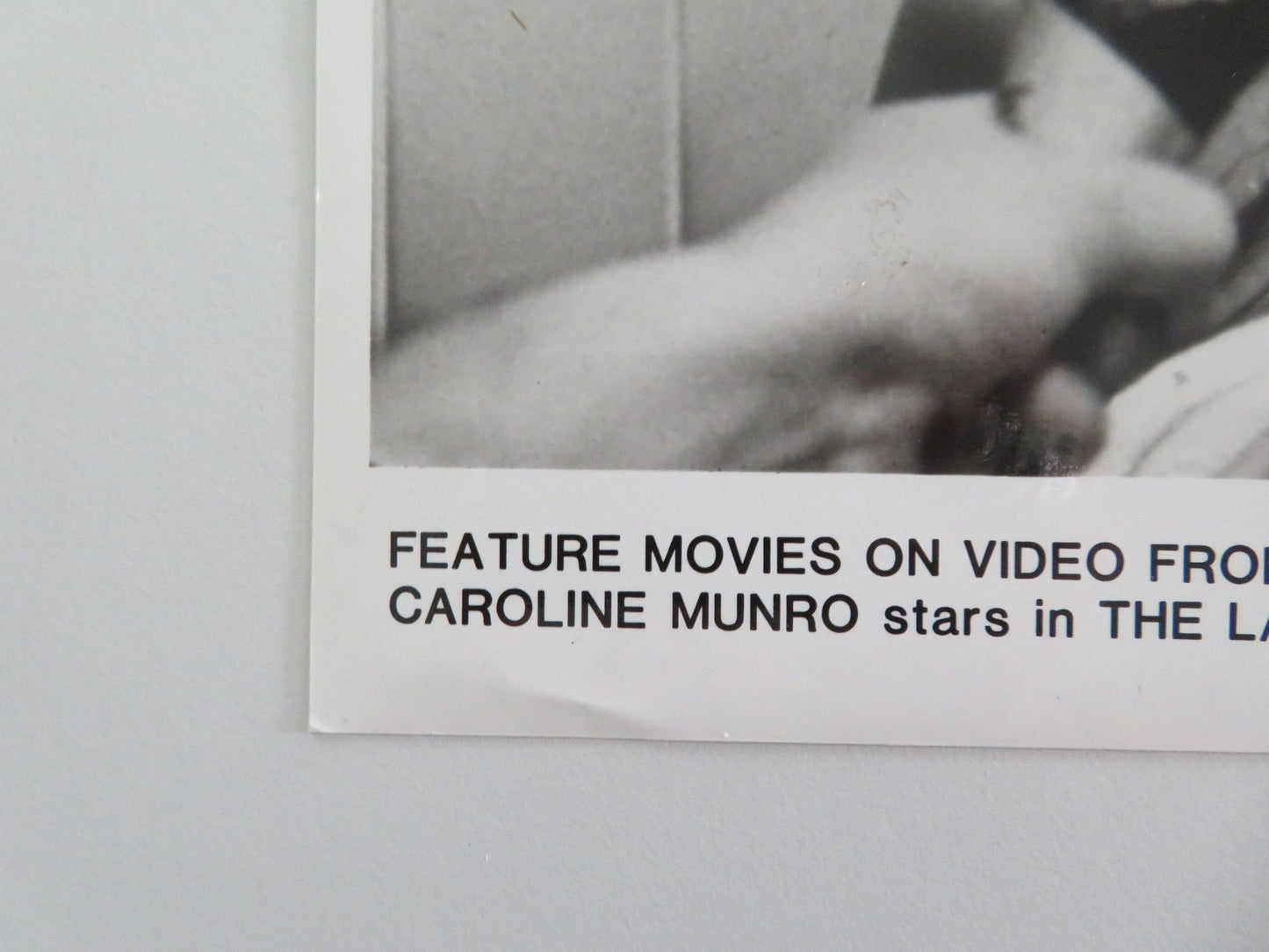 THE LAST HORROR FILM MOVIE STILL PHOTO CAROLINE MUNRO JOE SPINELL 1982 Movie posters