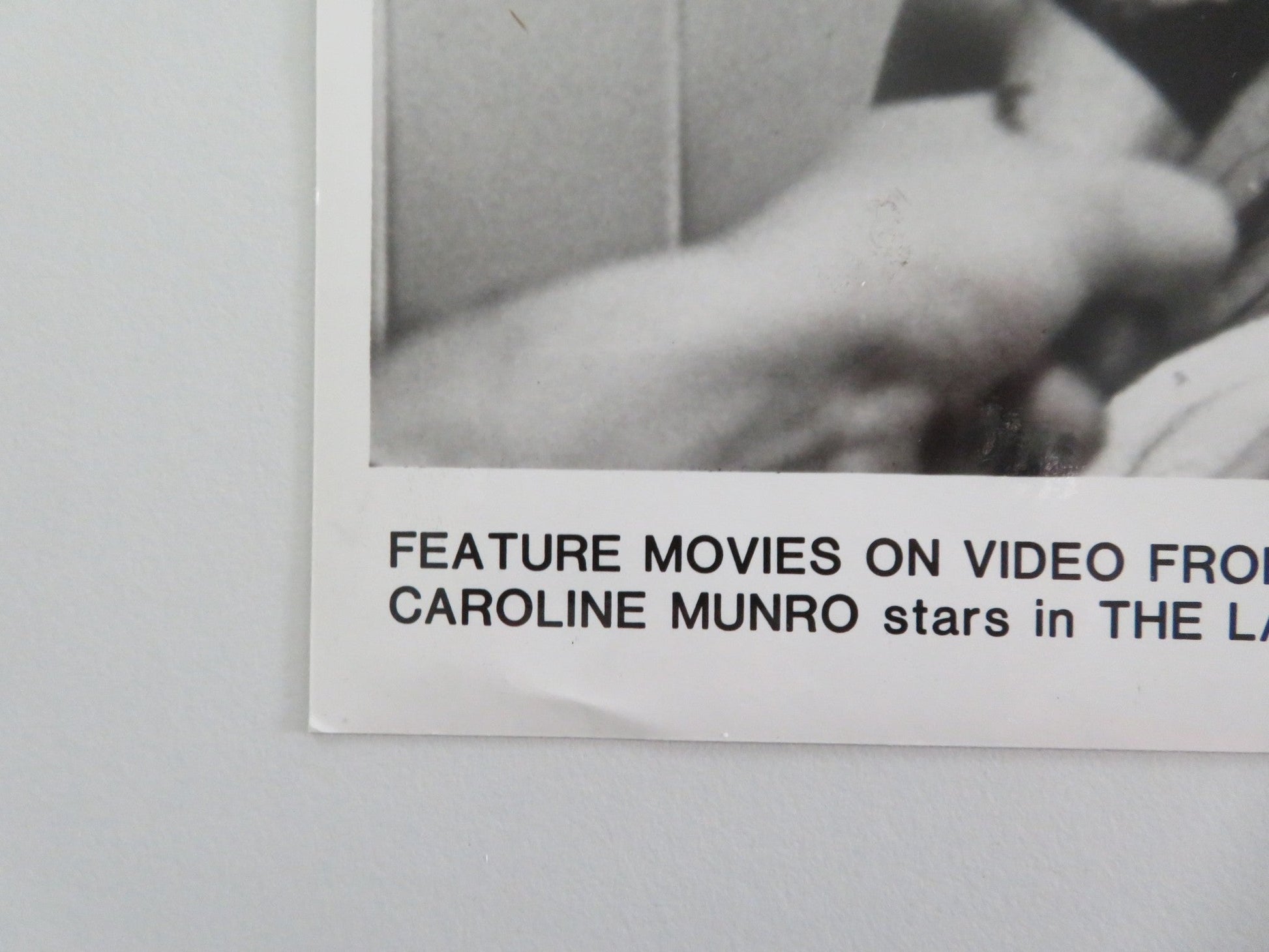 THE LAST HORROR FILM MOVIE STILL PHOTO CAROLINE MUNRO JOE SPINELL 1982 Movie posters